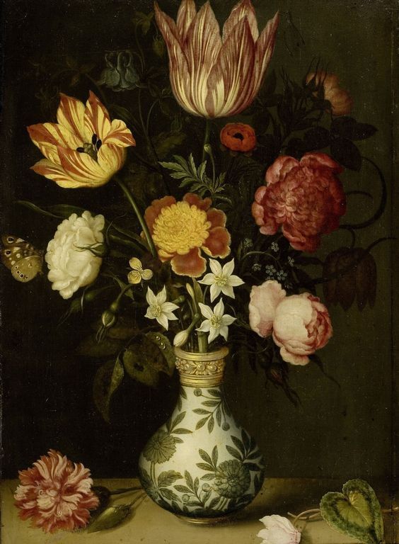 Super Rijksmuseum Amsterdam Collection: Still Life with Flowers in a Wan SK-28